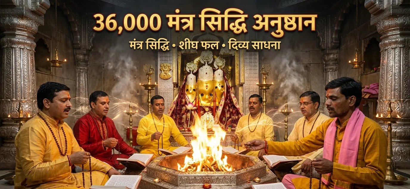 माँ बगलामुखी 36,000 मंत्र अनुष्ठान